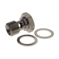 M16x1.5 Metric Banjo Bolt Stainless 22mm Stainless