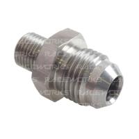 Metric Male M10X1.0 To Male Flare An-6 Stainless High Flow