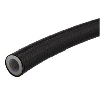 AN-3 240 Series Black Nylon Braided Teflon Hose - 1m