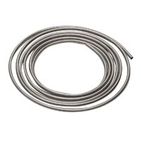 AN-6 Stainless Steel Hard Line 7m