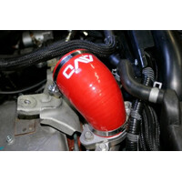 Silicone Turbo to Intercooler Hose Assy - Red