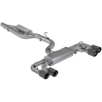 3" Cat-Back Active Quad Rear Exit (Golf R 15-19 ) - T304 Stainless Steel