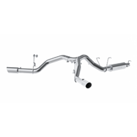 4" Cat Back, Dual Split Side Exit (Ram 2500 14-24)