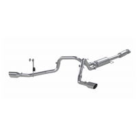 3" Cat-Back 2.5 Inch Dual Split Side Exhaust System (F-150 21-24)