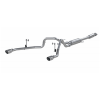 3" Cat-Back 2.5 Inch Dual Split Rear Exhaust System (F-150 21-24)