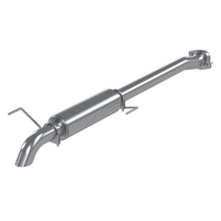 3.5" Cat Back, Single Turn Down (F-150 Raptor 11-14) - Aluminized Steel