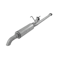 2.5" Cat Back, Turn Down (Tundra 09-21) - Aluminized Steel