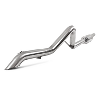 2.5" Off-Road Tail Pipe Muffler before Axle (Wrangler 07-11)