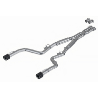 3" Cat-Back Dual Rear Street Profile with Dual Tips (Charger 15-23)