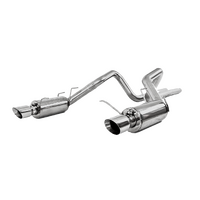 3" Cat Back Dual Split Rear Street Version (Mustang 11-14)