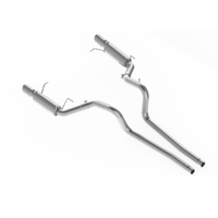 3" Cat Back Dual Split Rear Race Version (Mustang 11-14)