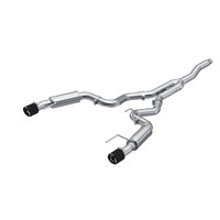 3" Cat-Back Dual Split Rear Race Version (Mustang 15-14) - T304 Stainless Steel