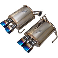 4 Door Sedan Rear Muffler Kit with Dual Exit Exhaust Tips (Impreza WRX 22+ )