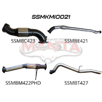 Exhaust Full System with Cat & with Hotdog (Triton MN 09-14)