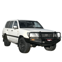 Single 2.5in Extractors Back Stainless Steel - Quiet (Landcruiser FZJ105 98-07)