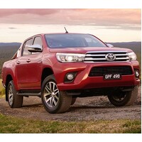 3in Turbo Back with Cat Stainless Steel - Medium (Hilux 15+)