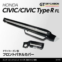 Drycarbon Front Panel Cover 2pc (Civic Type R 22+)