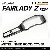 Drycarbon Meter Inner Hood Cover (400Z/Fairlady Z 22+)