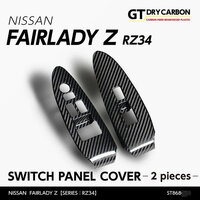 Drycarbon Switch Panel Cover  (400Z/Fairlady Z 22+)