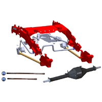 Bolt in Coil Conversion VSB14 Approved Base Kit with Track Corrected Chromoly Diamond Diff Housing Non VSC Models (LandCruiser 79 Series)