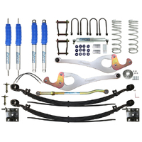 Nitro Gas Twin Tube Hyperflex 4 Inch 100mm Lift Kit (LandCruiser 76 Series Pre 16)