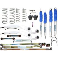 Nitro Gas Twin Tube Dropped Radius 4 Inch 100mm Lift Kit (Patrol GQ 87-97)