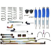 Nitro Gas Twin Tube Hybrid Superflex 6 Inch 150mm Lift Kit (Patrol GQ 87-97)