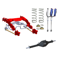 2 Inch 50mm Lift Kit With Track Corrected W/Remote Reservoir Shocks Rear Only Non Vsc Models (LandCruiser 76 Series)