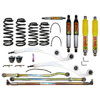 Dropped Radius 3 Inch 75mm Lift Kit with Tough Dog Shocks Kit (Toyota 4Runner Surf IFS/Patrol GQ/GU)