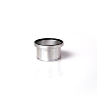 BOV 38mm Weld Flange/Hose Adapter Alloy