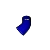 45 Degree Silicone Elbow - 2.75 inch, Blue