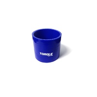 Straight Silicone Coupler - 2.25in, Blue