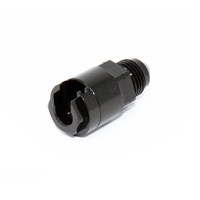 Locking Quick Disconnect Adapter Fitting - 5/16in SAE to -6AN Male Flare