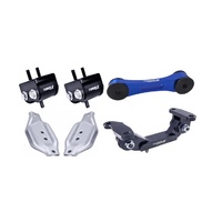 Engine, Transmission + Pitch Mount Kit w/ Mount Plates (WRX 01-14/STi 2002+) Blue