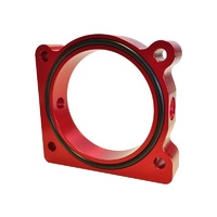 Throttle Body Spacer (F-150 3.5L Ecoboost / 3.7L V6) Red