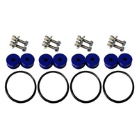 Billet Bumper Quick Release Kit Combo - Blue