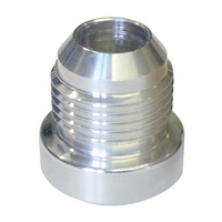 Weld On AN Flare Bung Male -10 AN Aluminium