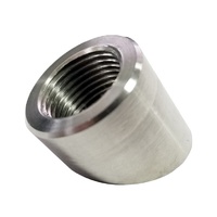 O2 Sensor Bung 60 Degree Angled - Stainless Steel