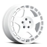 Turbomac 73.1mm Center Bore Wheel - Rally White - 18x8.5 | 5x114 | ET30