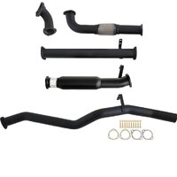 3" Turbo Back Exhaust w/ Hotdog (LandCruiser 60 Series 80-91)