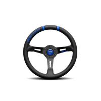 Steering Wheel Drifting BLK/Blue 330mm