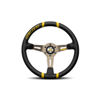 Steering Wheel Drifting BLK/Yellow 350mm