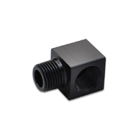 Female NPT To Male NPT Tight 90 Deg Adapter Fitting Size: 1/8" NPT