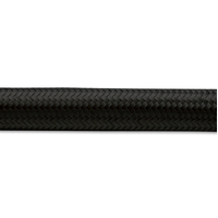 2ft Roll Of Black Nylon Braided Flex Hose