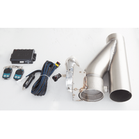 Electric Exhaust Cut Out Kit With Varex Remote - 3.5in