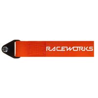 Orange Flexible Tow Strap