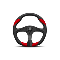 Steering Wheel Quark BLK/Red 350mm