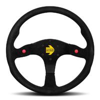 Momo Steering Wheel Mod.80 Black Suede 350mm