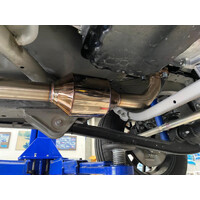 Long Range Fuel Tank Header Back Exhaust with Cat, Muffler & Resonator (Jimny  18+)