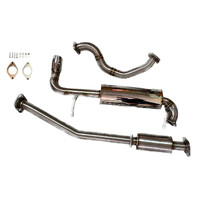 Long Range Fuel Tank Cat Back Exhaust with Resonators (Jimny 18+)